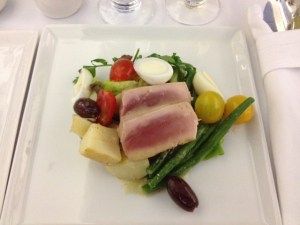 Seared Tuna on Nociose Salad