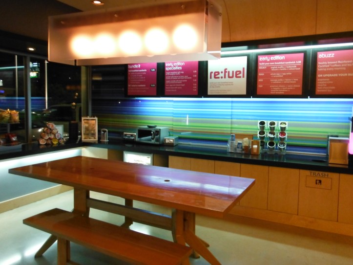 Re:Fuel lobby snack lounge
