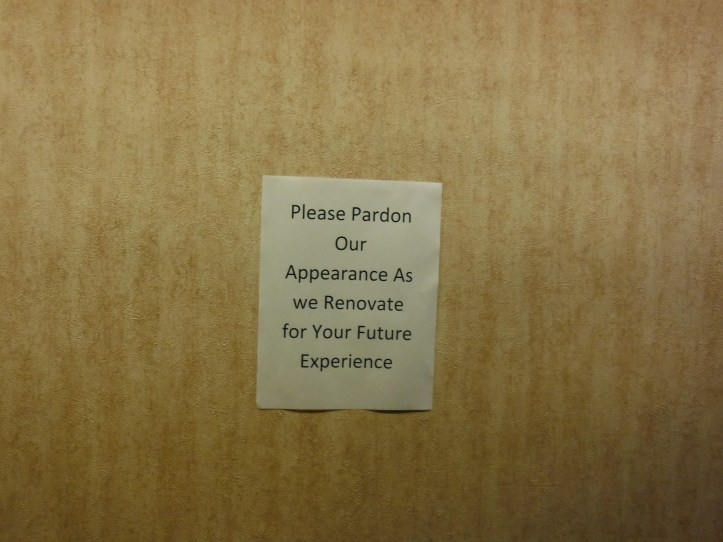 Construction on the 6th floor