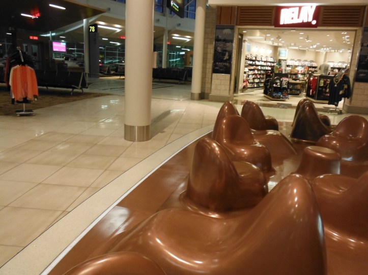 More artwork and seating